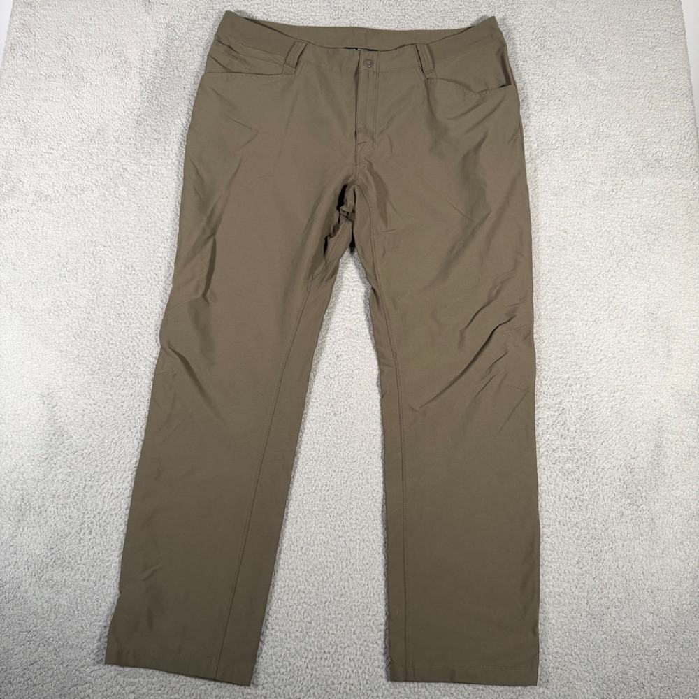 The North Face Pants Mens 40x31 Green Retrac Outdoor Hiking Performance Casual - Picture 1 of 10